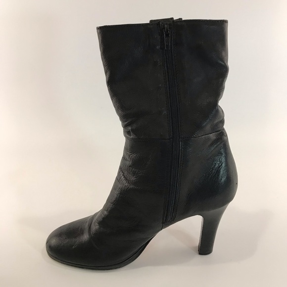 Coach torree Black Leather Boots - Picture 5 of 8